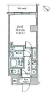ティモーネグランデ横浜ノース【1階】の間取り