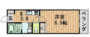 RIDERE(リーデレ)廿日市【2階】の間取り