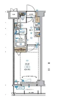 ガリシア板橋【4階】の間取り