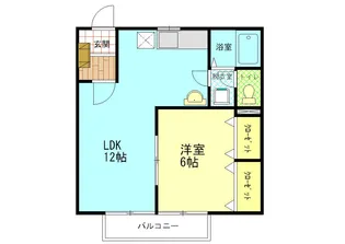 ベルメゾンアベニール【2階】の間取り