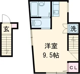 CALLAS STYLE TODOROKI【2階】の間取り