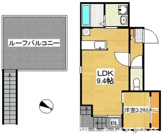 GRANDTIC THE KAREN【2階】の間取り