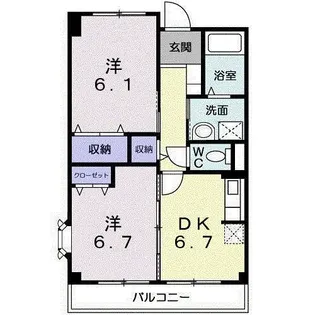 リンデンホーフ【3階】の間取り