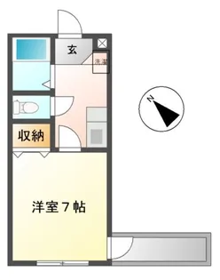 レスポール II【2階】の間取り