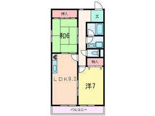 シェ・トワ青木【2階】の間取り