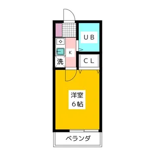 Tフラット【2階】の間取り