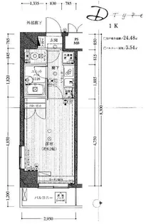 グランヴァン荻窪II【5階】の間取り