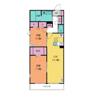 grandeur【1階】の間取り