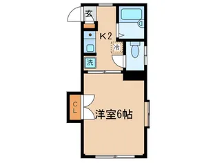 Ks House【3階】の間取り