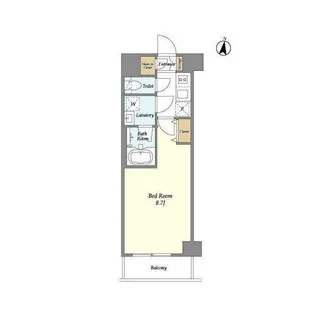 東京都北区志茂2【マンション】の間取り