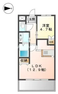 兵庫県丹波篠山市宇土【マンション】の間取り