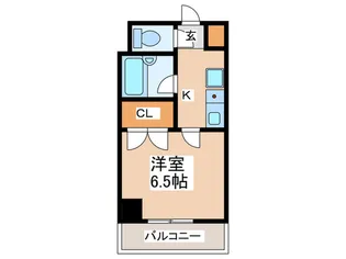 エストゥディオ難波【2階】の間取り