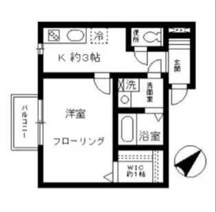 カサ・ヒラソル【2階】の間取り