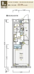 東京都板橋区氷川町【マンション】の間取り