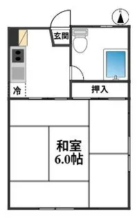 ブルービラ【2階】の間取り