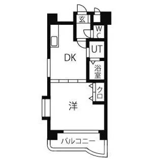 愛知県名古屋市北区若葉通1【マンション】の間取り