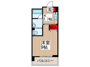 プラージュ南与野【2階】の間取り