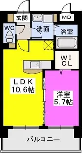 アルティメゾン博多【4階】の間取り
