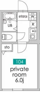 VILLE中落合【1階】の間取り