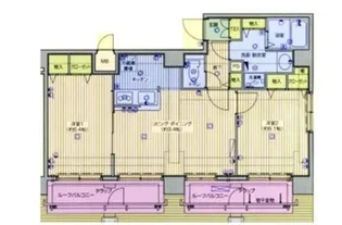 ガラ・ステージ日本橋【11階】の間取り