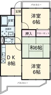 リュミエール【2階】の間取り