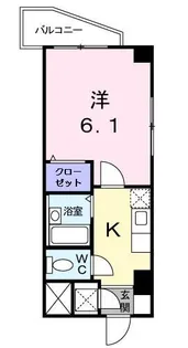 パルテノン【2階】の間取り