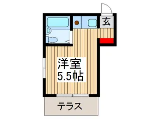 サンマリン【1階】の間取り