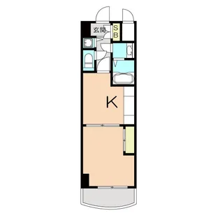 ノルデンタワー天神橋【4階】の間取り