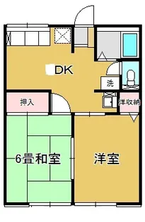ジュネスK【1階】の間取り