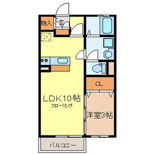 エスポワール【2階】の間取り