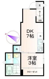 ウチダホーム【1階】の間取り