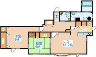 山の手6-4 1F【1階】の間取り
