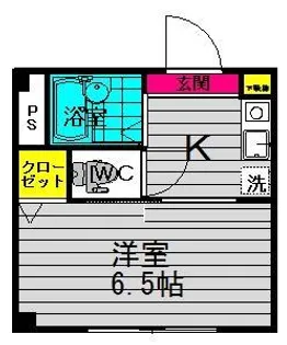 シャトレーフレンズ【1階】の間取り