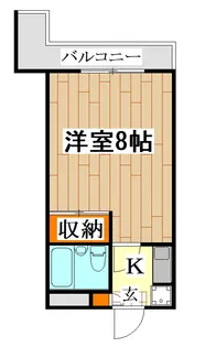 フラワーガーデン【2階】の間取り