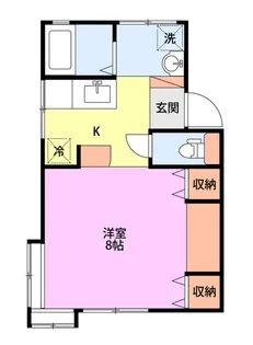 グリーンハイツ【1階】の間取り