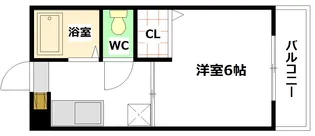 ディアス向洋【2階】の間取り
