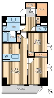 City Lux Yokohama【8階】の間取り