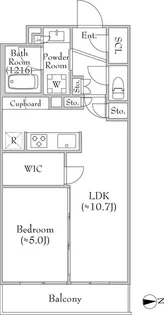 レクシード目白【2階】の間取り