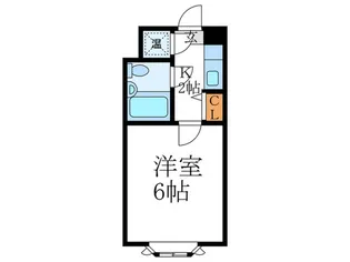 ラベンダ-【2階】の間取り