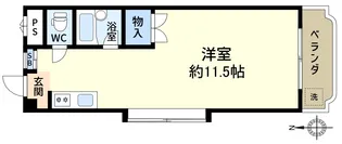 シティライフサトー【3階】の間取り