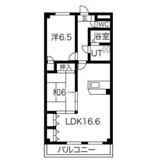ソシア【3階】の間取り