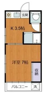 アイボリーハイツ【2階】の間取り