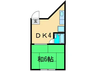 パ-ルハイツ【3階】の間取り