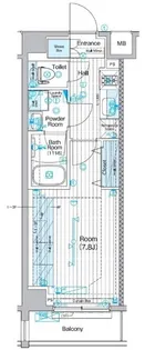 ブライズ大森東QUATTRO【2階】の間取り