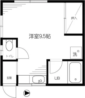 トミーズハウス白河【2階】の間取り