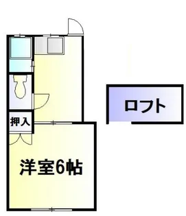 ラ・ソネット桜台【1階】の間取り