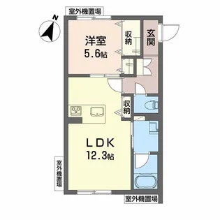 シャーメゾン パン サンク【1階】の間取り