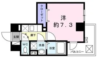 パークシティ本厚木【4階】の間取り