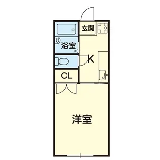 第6ナガノビル【3階】の間取り