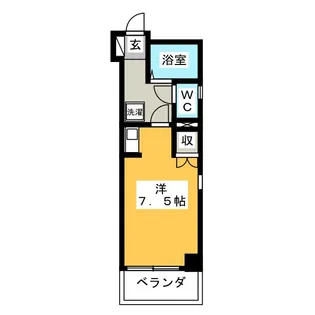 シティポイント松鴻町【2階】の間取り